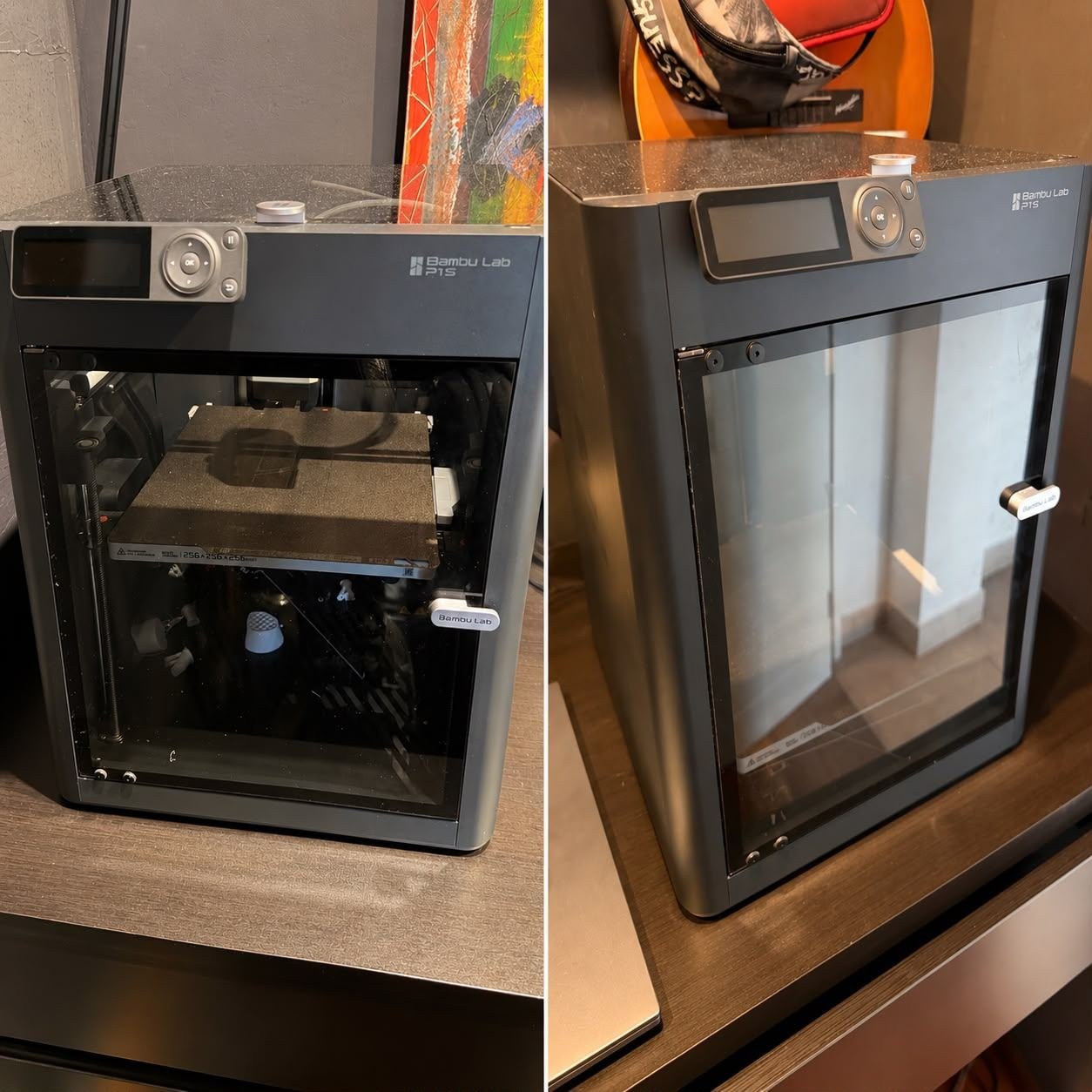 Las dos impresoras Bambu Lab P1S de 3D GO
